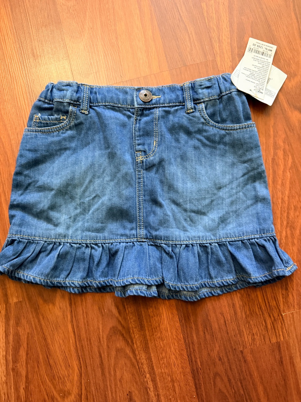 OshKosh B'gosh Dark Blue Denim Jeans - 4T